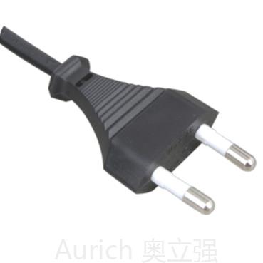 歐式扁插頭電源線，歐標電線，VDE電源線插頭，生產(chǎn)廠家