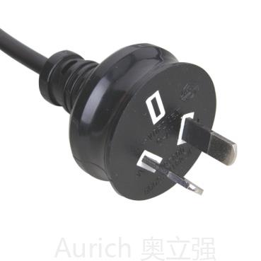 澳大利亞插頭線，兩芯插頭電源線，SAA電源線廠家