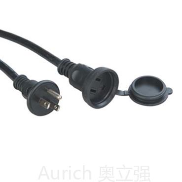 日本延長(zhǎng)電源線，三芯插頭電源線，PSE電源線廠家