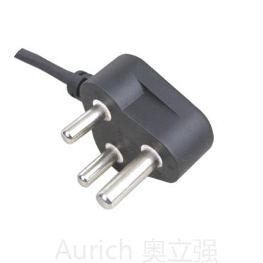 大南非插頭，南非插頭電源線，南非電源線廠家